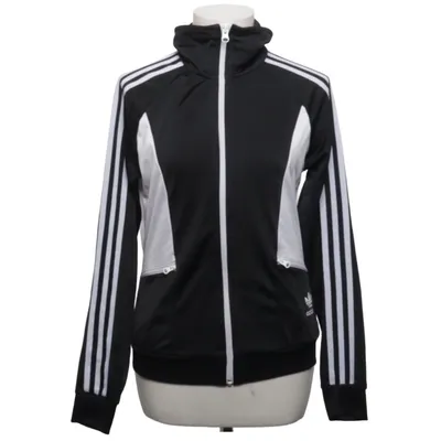 Træningsjakke (Sort, Hvid) fra Adidas Originals Polyester