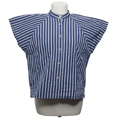 Top (Blue, White) from Britt Sisseck Cotton