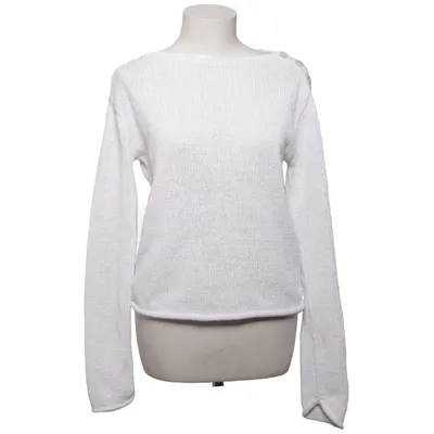 Pull-over (Blanc) de Lauren Ralph Lauren Coton, Polyester