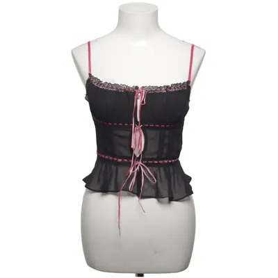 Korsett (Schwarz, Pink) von Kimchi Blue