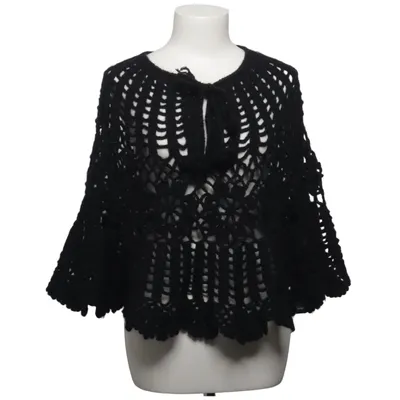 Poncho (Schwarz) von WeSC Acryl, Baumwolle, Wolle
