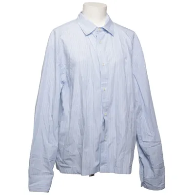 Chemise (Bleu, Blanc) de STAUD Coton