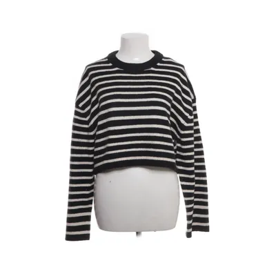 Tröja (Svart, Vit) från H&M Polyester, Akryl, Ull