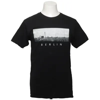 T-shirt (Zwart) van Smile