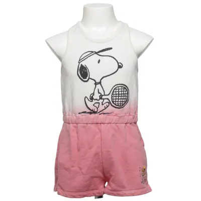 Rompertjes (Wit, Roze) van Zara x Peanuts Katoen