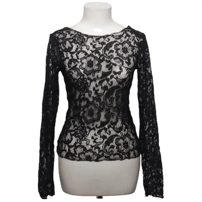 Top (Pcnora Ls O-Neck Lace Top D2d) from Pieces Polyamide