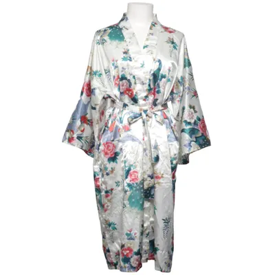 Kimono (Blanc, Multicolore) de Ichi Ban Polyester