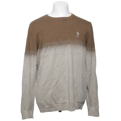 Sweater (Brown, Beige) from U.S. Polo Assn. Cotton