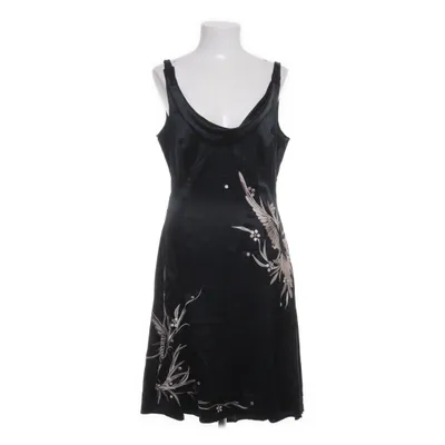 Jurk (Zwart, Meerkleurig) van Karen Millen Zijde, Elastaan, Polyester