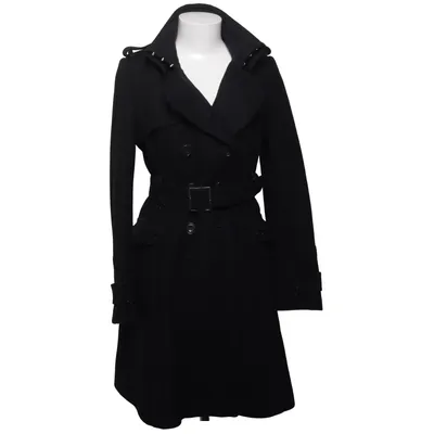 Trenchcoat (Svart) från Karen Millen Kashmir, Viskos, Ull