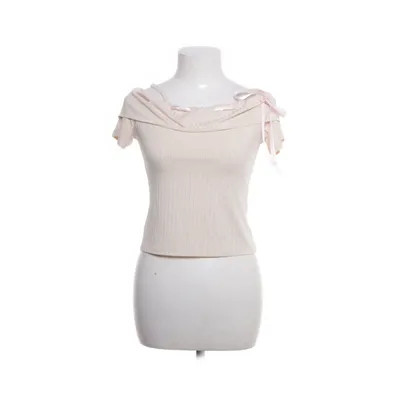 Top (Beige) van Romwe Elastaan, Polyester