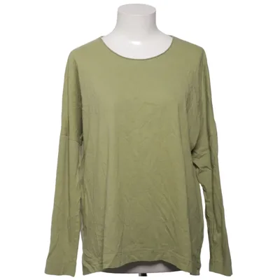 T-shirt à manches longues (Vert) de Hessnatur Coton, Laine