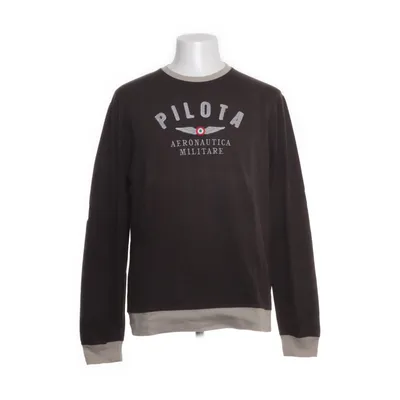 Collegetröja (Brun, Beige) från Aeronautica Militare Bomull