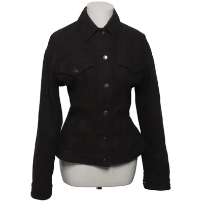 Denim jacket (Black) from Acne Studios Cotton, Polyamide, Viscose, Wool