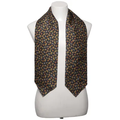 Kostymsjal (Svart, Flerfärgad) från Ascot Silke