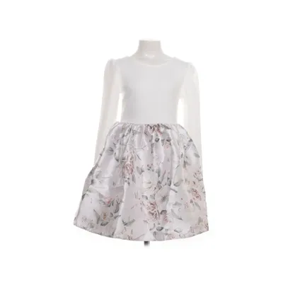 Jurk (Wit, Meerkleurig) van H&M Polyester, Viscose, Elastaan