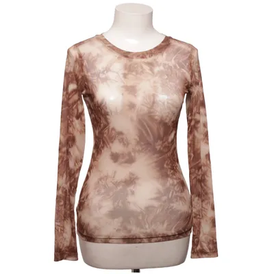 Long sleeve T-shirt (C1040brown) from Sistie Elastane, Polyester