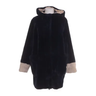 Kappa (Blå, Beige) från C'est Paris Polyester, Pälsimitation