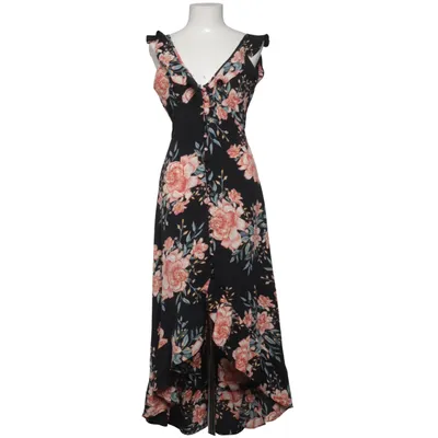 Maxikleid (Schwarz, Pink, Mehrfarbig) von Colourful Rebel Polyester