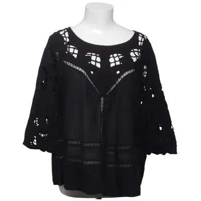 Blouse (Zwart) van Stella Forest Katoen, Viscose