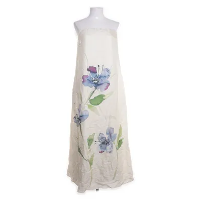 Långklänning (Beige, Flerfärgad) från Primark Nylon, Polyester, Viskos