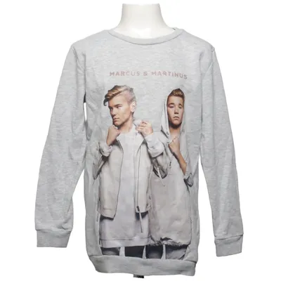 Sweatshirt (Grau) von Marcus & Martinus x H&M Baumwolle, Polyester