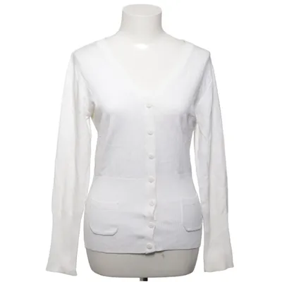 Cardigan (Blanc) de Equipe Coton, Élasthane, Polyamide