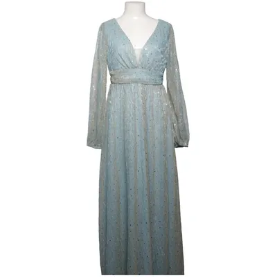 Robe de soirée (Bleu, Argent) de Ador