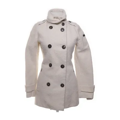 Pea coat (Beige) from Roberto Ricci Designs Elastane, Polyamide, Wool