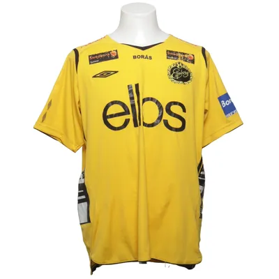 Maillot de football (Jaune, Noir) de Umbro Coton, Polyester