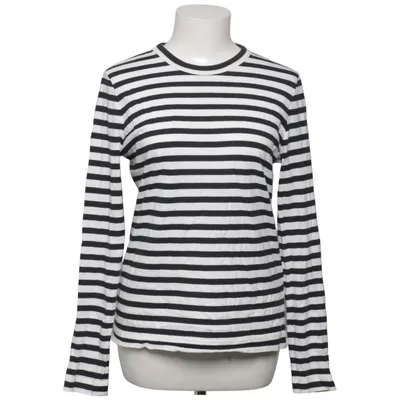 Langærmet t-shirt (Sort, Hvid) fra Arket