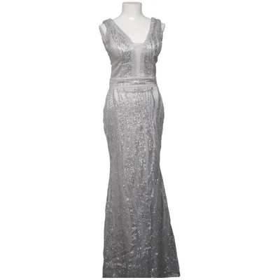 Robe de soirée (Argent) de Renk Coton, Polyester