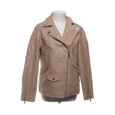 Bikerjacka (Beige) från Cherry Koko Polyester, Viskos