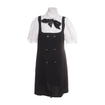 Jurk (Zwart, Wit) van Shein Curve Elastaan, Polyester