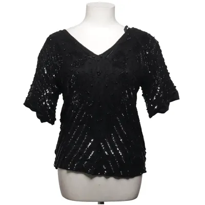 Haut (Noir) de Frank Usher Soie, Viscose