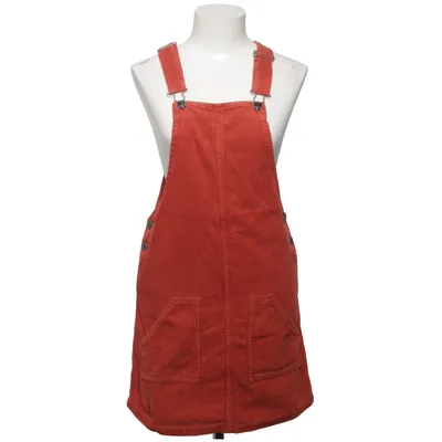Dungaree dress (Brown) from 17&co. Cotton