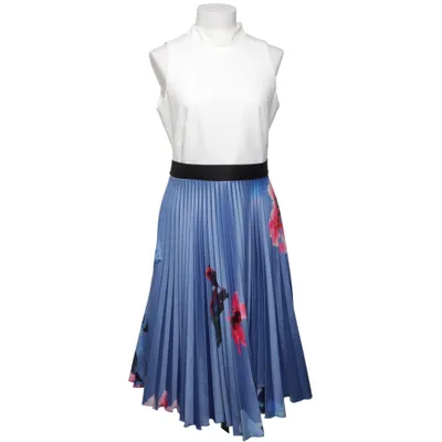 Halterneck dress (Blue, White, Multicolored) from Closet Recycled polyester
