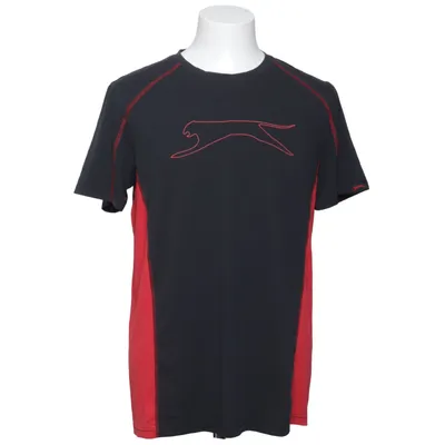 T-shirt (Noir, Rouge, Multicolore) de Slazenger Coton, Élasthane, Polyester