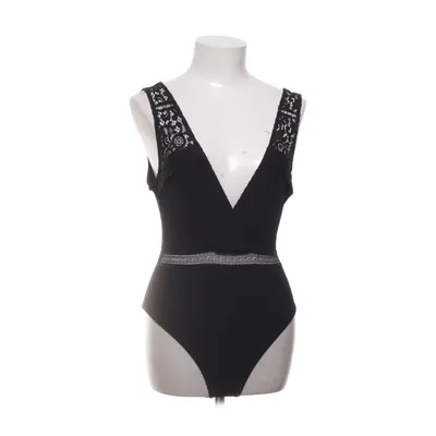 Body (Svart) från Topshop Bomull, Elastan, Polyamid, Polyester, Viskos