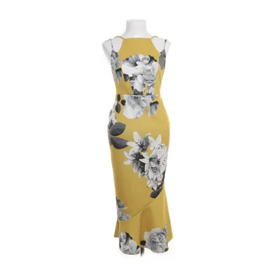Dress (Yellow, Multicolored) from ASOS Elastane, Polyester