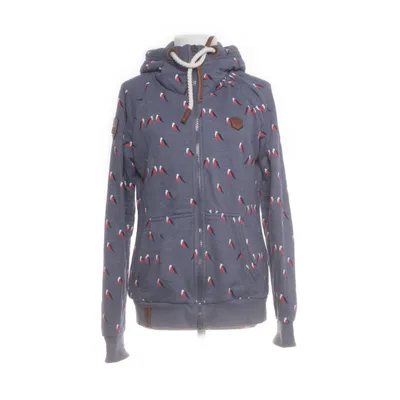 Capuchon sweater (Blauw, Meerkleurig) van Naketano Katoen, Polyester