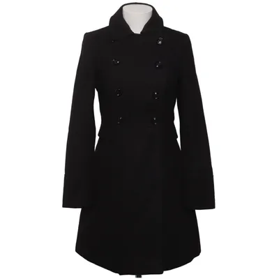 Frakke (Sort) fra Miss Selfridge Elastan, Polyester, Viscose