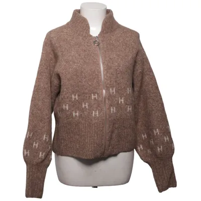 Tröja (Brun, Vit) från Hést Akryl, Alpackaull, Elastan, Polyamid