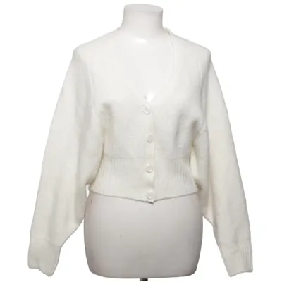Cardigan (Hvid) fra Premium Quality Gina Tricot Akryl, Alpacauld, Polyester