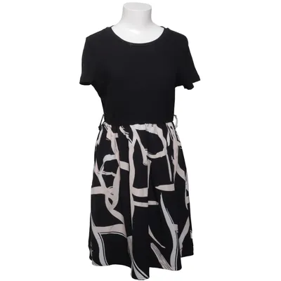 Jurk (Zwart, Wit) van Emery Rose Elastaan, Polyester