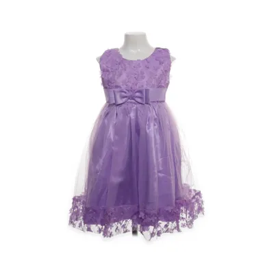 Evening gown (Purple) Cotton