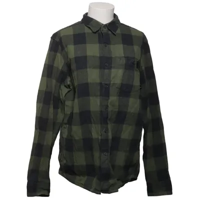 Chemise en flanelle (Vert, Noir) de Black Diamond Coton biologique