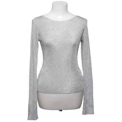 Tröja (Silverfärgad) från NA-KD Metallfiber, Viskos