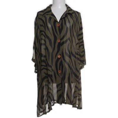 Robe chemise (Vert, Noir) de Jean Marc Philippe