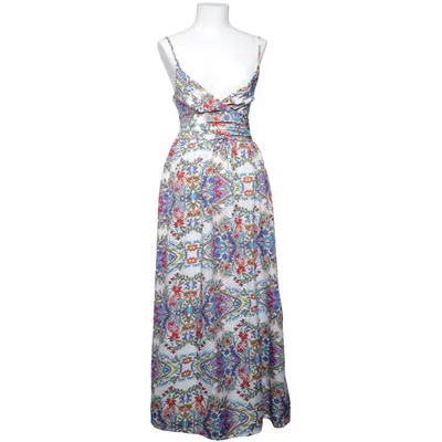 Robe longue (Blanc, Multicolore) de Iska Polyester